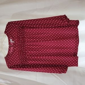 Womens 3/4 sleeve blouse size xl